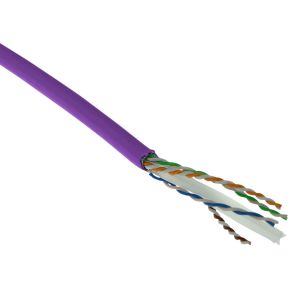 Act Fs6015 Netwerkkabel 500 M Cat6 Futp Ftp Violet act kopen in de aanbieding