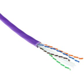 Act Xs6115 Netwerkkabel 500 M Cat6A Jeutp Utp Violet act kopen in de aanbieding