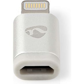 Nedis Apple Lightning-adapter | Apple Lightning 8-pins male - USB micro-B female