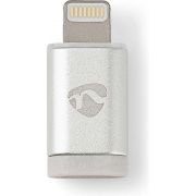 Nedis-Apple-Lightning-adapter-Apple-Lightning-8-pins-male-USB-micro-B-female