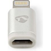 Nedis-Apple-Lightning-adapter-Apple-Lightning-8-pins-male-USB-micro-B-female