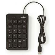 Nedis-Bedraad-Numeriek-Toetsenbord-USB-Zwart