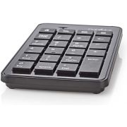 Nedis-Bedraad-Numeriek-Toetsenbord-USB-Zwart