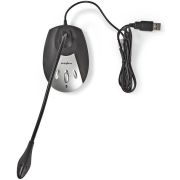 Nedis-Bedrade-Microfoon-USB-Zwart-Grijs
