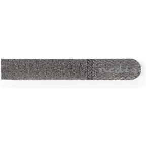 Kabelbinders met Klittenband | 0,15 m | 10 stuks | Grijs