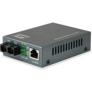 LevelOne FVT-1106 netwerk media converter 100 Mbit/s 1550 nm Single-mode Zwart