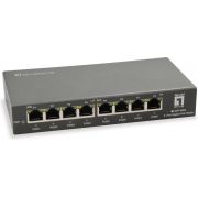 LevelOne-GEP-0823-Gigabit-Ethernet-10-100-1000-Zwart-Power-over-Ethernet-PoE-netwerk-switch