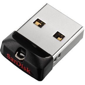 Sandisk Sdcz33 032G G35 Usb Flash Drive 32 Gb 20 Zwart Zilver sandisk kopen in de aanbieding