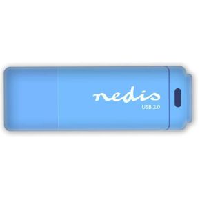 Nedis USB 2.0-stick | 32GB | 12 Mbps lezen / 3 Mbps schrijven | Blauw