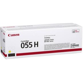 Canon toner cartridge 055 H Y geel