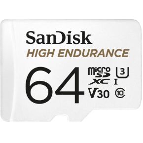 SanDisk High Endurance 64GB MicroSDXC Geheugenkaart