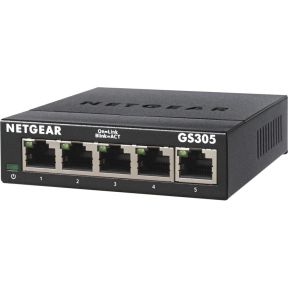 Netgear GS305-300PES unmanaged netwerk netwerk switch