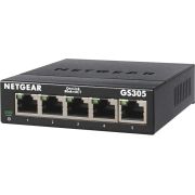 Netgear GS305-300PES netwerk- Unmanaged L2 Gigabit Ethernet (10/100/1000) Zwart netwerk switch