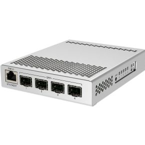 Mikrotik CRS305-1G-4S+IN netwerk- Managed Gigabit Ethernet (10/100/1000) Wit Power over Ethern netwerk switch
