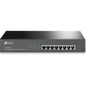 TP-LINK 8 Port Gigabit PoE Unmanaged Gigabit Ethernet (10/100/1000) Zwart Power over Ethernet netwerk switch