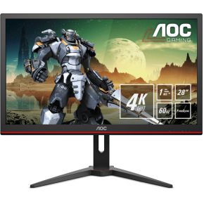 Aoc G2868Pqu Computer Monitor 711 Cm 28 4K Ultra Hd Led Flat Zwart Rood aoc kopen in de aanbieding