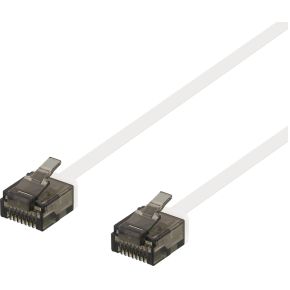 Deltaco Uutp 2028 Netwerkkabel 1 M Cat6A Jeutp Utp Wit deltaco kopen in de aanbieding