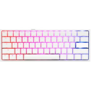 Ducky One 2 Mini Rgb Pure White Mx Black Us Layout Leds 60 Pbt Double Shot ducky kopen in de aanbieding