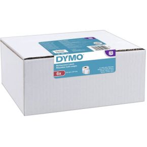 Dymo multifunctionele etiketten 32 x 57 mm wit 6x 1000 st.