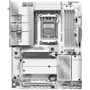 Moederbord AMD Asrock X870E CHALLENGER WIFI WHITE
