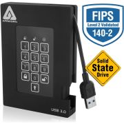 Apricorn Aegis Padlock Fortress 1000 GB Zwart externe SSD