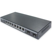 Digitus DN-95344 netwerk- Managed L2 Gigabit Ethernet (10/100/1000) Zwart Power over Ethernet netwerk switch