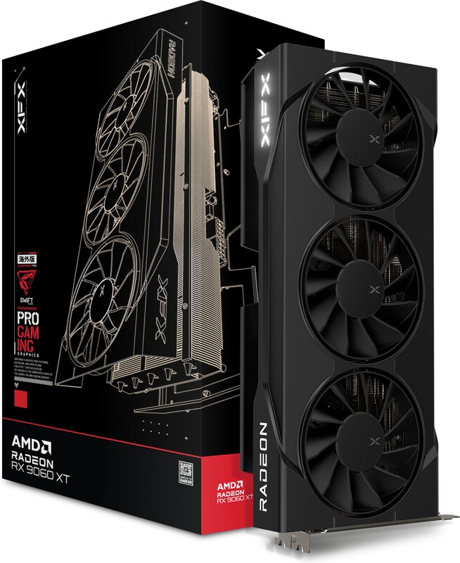 グラフィックボード・グラボ・ビデオカード XFX SWIFT RX 9060 XT OC Triple 16GB Megekko.nl - XFX Swift Radeon RX 9060 XT Triple Fan 16GB OC Videokaart