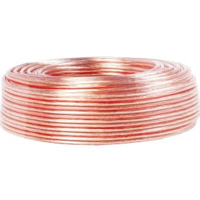 LogiLink CA1082 100m Transparant audio kabel