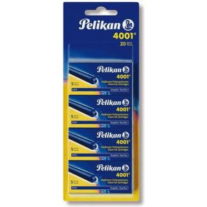 Pelikan 4012700330895 inkt-stick 4 stuk(s) Blauw