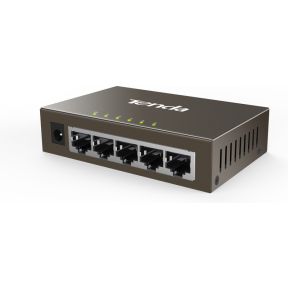 Tenda TEG1005D netwerk-switch Gigabit Ethernet (10/100/1000) Grijs