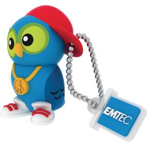 Emtec M341 DJ Owl USB flash drive 16 GB USB Type-A 2.0 Multi kleuren