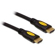 Delock 83737 Kabel High Speed HDMI met Ethernet - HDMI-A male > HDMI-A male 4K 0,5 m