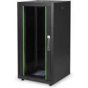 Digitus DN-19 22U-6/6-DB rack 600 kg Vrijstaande rek Zwart