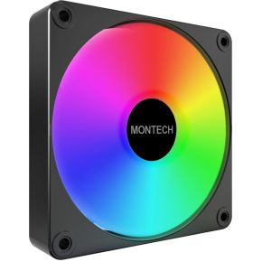 Montech GF120 V2 PWM ARGB 120mm Zwart