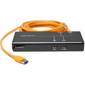 Konftel 900102149 interface hub USB 3.0 (3.1 Gen 1) Type-A Zwart