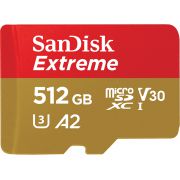 Sandisk 512GB microSDXC UHS-I flashgeheugen Klasse 10