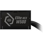 Cooler-Master-Elite-NEX-White-W500-Black-Cable-PSU-PC-voeding