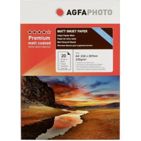AgfaPhoto Premium Double Side Mat-Coated 220 g A 4 20 vel