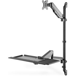 Digitus DA-90372 flat panel bureau steun 81,3 cm (32 ) Zwart