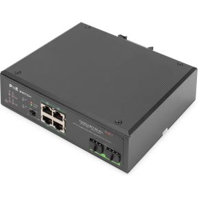 Digitus DN-651109 netwerk-switch Gigabit Ethernet (10/100/1000) Zwart Power over Ethernet (PoE)