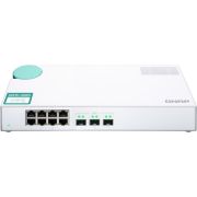 QNAP-QSW-308S-netwerk-Unmanaged-Gigabit-Ethernet-10-100-1000-Wit-netwerk-switch
