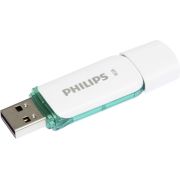 Philips FM08FD70B USB flash drive 8 GB USB Type-A 2.0 Turkoois, Wit