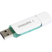 Philips-FM08FD70B-USB-flash-drive-8-GB-USB-Type-A-2-0-Turkoois-Wit
