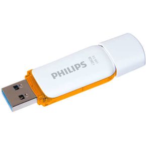 Philips FM12FD75B/00 USB flash drive 128 GB USB Type-A 3.0 (3.1 Gen 1) Oranje, Wit