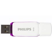 Philips-FM64FD70B-USB-flash-drive-64-GB-USB-Type-A-2-0-Paars-Wit