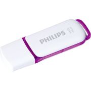 Philips-FM64FD75B-USB-flash-drive-64-GB-USB-Type-A-3-0-3-1-Gen-1-Paars-Wit