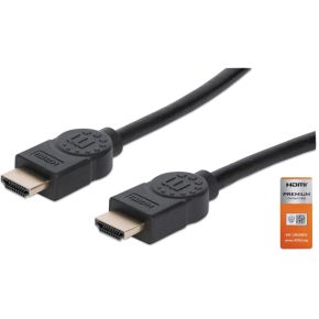 Manhattan 355360 HDMI kabel 5 m HDMI Type A (Standaard) Zwart