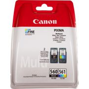 Canon 560/561 inktcartridge Origineel Zwart, Cyaan, Magenta, Geel Multipack