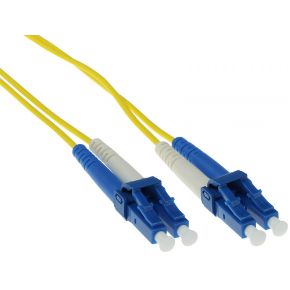 ACT RL9922 Glasvezel kabel 22 m OS2 2x LC Geel