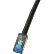 Logilink CQ7093S CAT6a S/FTP 10.00m netwerkkabel Zwart
